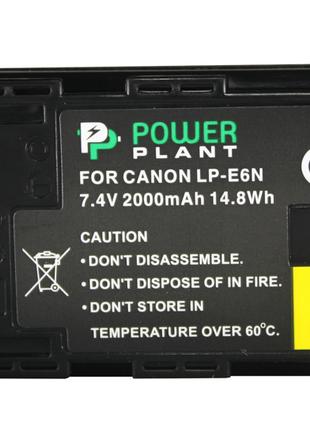 Акумулятор PowerPlant Canon LP-E6N 2000mAh