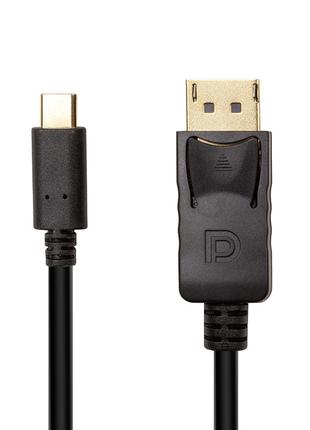 Кабель PowerPlant USB Type-C 3.1 Thunderbolt 3 (M) - DisplayPo...
