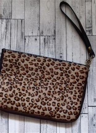 Шкіряна сумка сумочка планшет клатч кожаная genuine leather (і...