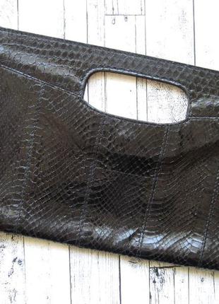Вінтажна сумка клатч зі зміїної шкіри винтажная сумка клатч из...