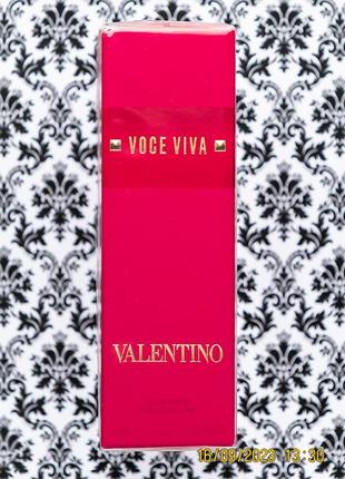 Оригинал парфюм valentino аромат voce viva духи цветочные древ...
