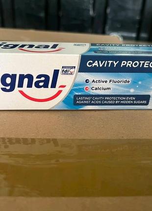 Зубная паста signal cavіty protection maxi format 125  семейна...