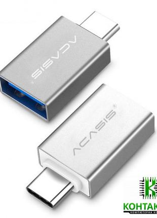 Адаптер/Перехідник USB Type-C ACACIS USB Female To Type-C Male...