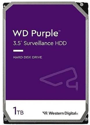 Жорсткий диск 3.5" 1TB Western Digital WD Purple (SATA 6Gb/s, ...