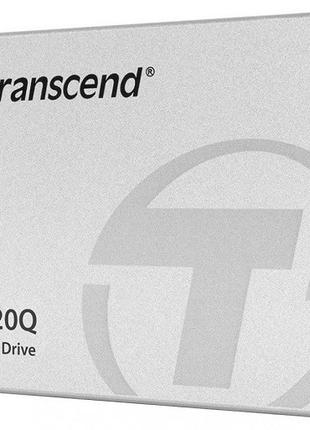 Твердотільний диск 2.5" 1TB Transcend SSD220Q (SATA 6Gb/s, QLC...
