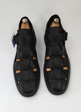 Кожаные сандалии туфли