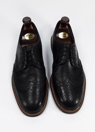 Jones norris made in england мужские кожаные туфли броги оксфо...
