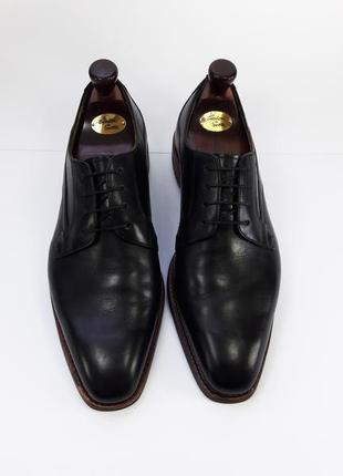 Rowland brothers made in italy кожаные туфли броги черного цве...