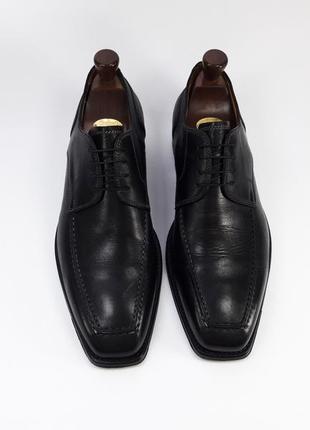 Antica cuoieria кожаные туфли броги оксфорды черного цвета раз...