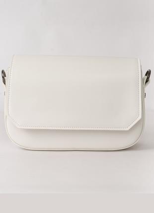 Женская сумка белая сумка кроссбоди сумка через плечо сумка