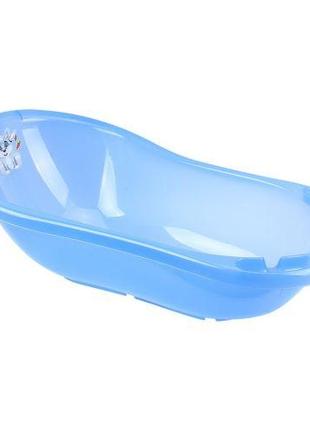 Детская ванночка для купания, перламутровая, голубая