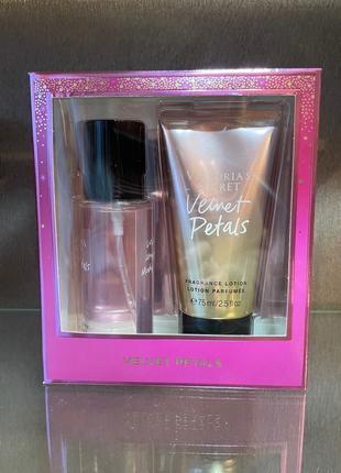 Velvet petals mini mist & lotion duo - набор парфюмерии VS