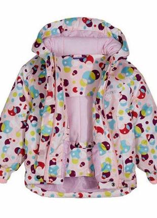 Детская термо куртка зима девочка 86-92см
