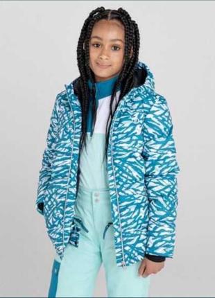 Детская зимняя лыжная куртка английского бренда