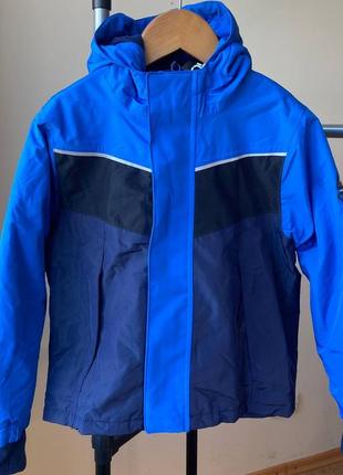 Нова зимова мембранна лижна термо куртка 98-104