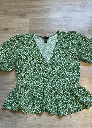 Зелена блузка new look