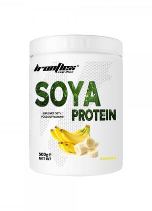 Соєвий протеїн IronFlex Soy Protein 500 g (Banana)