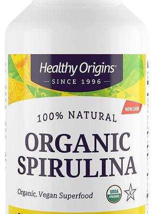 Спирулина Healthy Origins Spirulina Organic 500 mg 720 Tabs