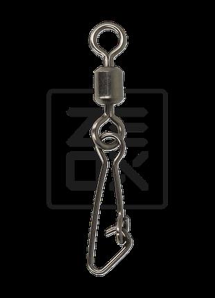 Застежка ZEOX Swivel Hooked Snap 222BN №8(10шт)