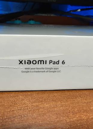 Планшет Xiaomi Pad 6 6/128 з офіційною глобальною прошивкою