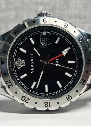Чоловічий годинник часы Versace V11020015 Hellenyium GMT 42mm ...