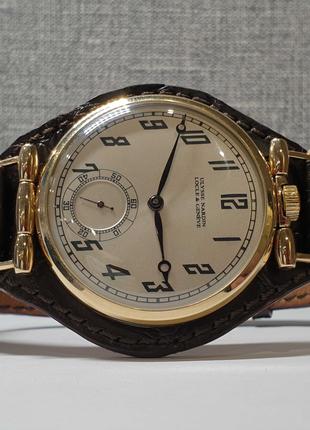 Золотий чоловічий годинник часы Ulysse Nardin Mechanical 14k 43mm