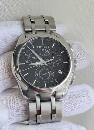 Чоловічий годинник часы Tissot Couturier T035.617.11 Chronogra...