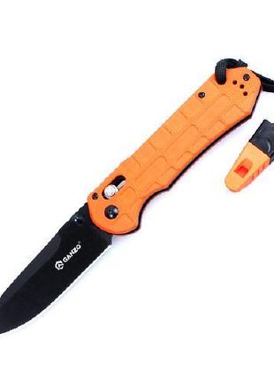 Нож Ganzo G7453P-WS, оранжевый