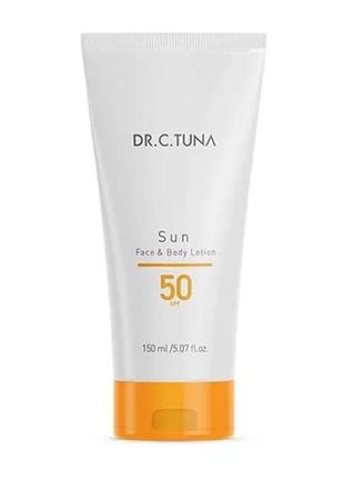 Солнцезащитный лосьон для лица и тела spf50 dr.tuna farmasi 10...