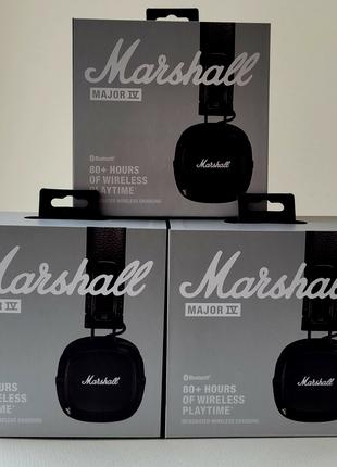 Навушники Marshall Major IV black  New Маршал майор 4 запак.оригі
