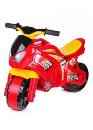 Детский беговел каталка мотоцикл технок 5118txk красный