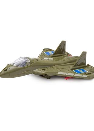 Детская игрушка самолет стилет orion 254or военный  (зеленый)