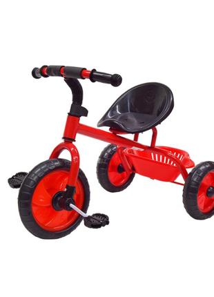Детский велосипед трехколесный tr2101 колеса 10, 8 дюймов (кра...