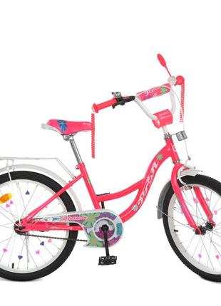 Велосипед детский prof1 y20303n 20 дюймов, сиреневый