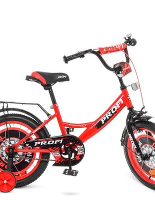 Велосипед детский prof1 y1846 18 дюймов, красный