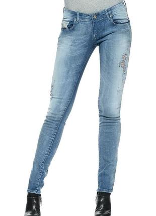 Нюанс! женские джинсы стрейч grupee super slim skinny low dies...