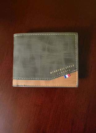 Мужской вместительный кошелёк, портмоне