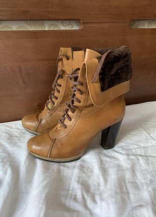 Женские итальянские кожаные туфли