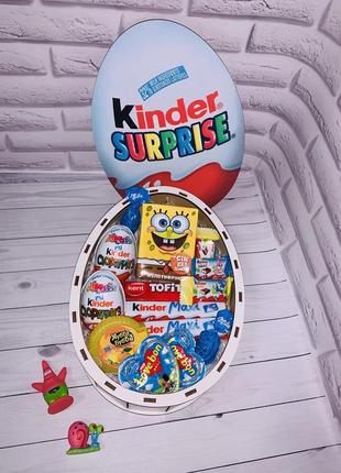 Кіндер сюрприз смачний подарунок губка боб spongebob