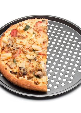 Противень для пиццы STENSON "Proffi" 33 х 35.5 х 1.5 см