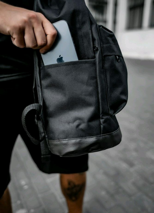 Рюкзак міський чоловічий, жіночий, для ноутбука Nike (Найк) Чорни