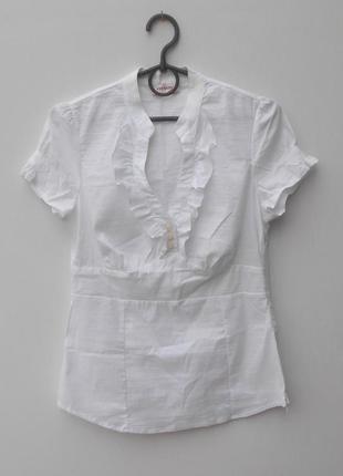 Белая блузка блуза
