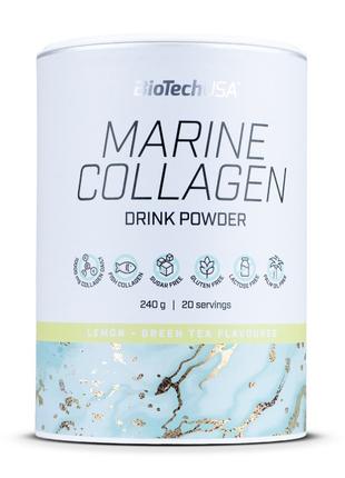 Препарат для суставов и связок Biotech Marine Collagen, 240 гр...