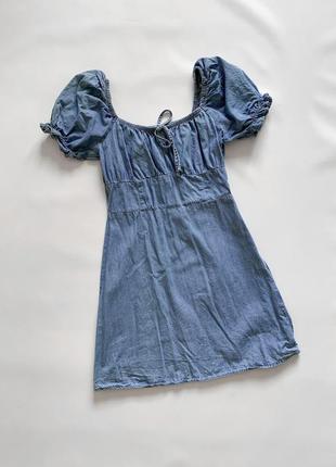 Жіноче джинсове плаття сукня сарафан