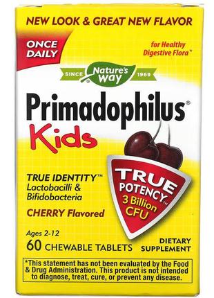 Пробиотики и пребиотики Nature's Way Primadophilus Kids 3 Bill...