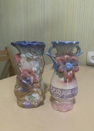 Набор маленьких вазочек, вазы для цветов