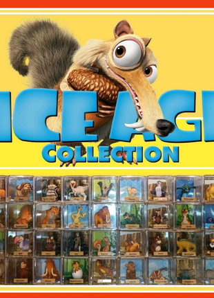 Льодовиковий період Колекція фігурок тварин 52шт