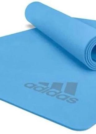 Коврик для йоги Adidas Premium Yoga Mat голубой Уні 176 х 61 х...