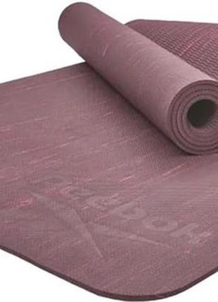 Двухстороний коврик для йоги Reebok Camo Yoga Mat красный Уни ...