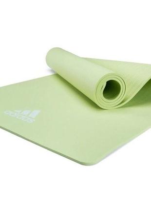 Коврик для йоги Adidas Yoga Mat зеленый Уни 176 х 61 х 0,8 см ...